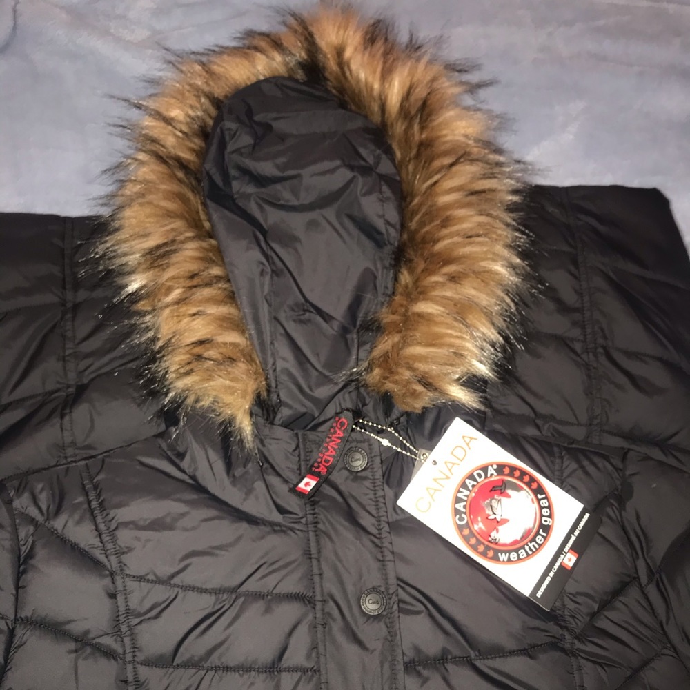 Black Canada jacket XL , never have been worn!